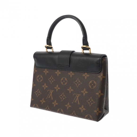 Louis Vuitton 2WAY Handbag Noir Locky Monogram BB - Picture 1 of 12